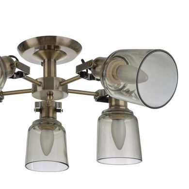 Люстра стельова E27 60W AB (LK-695C/5)