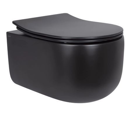 Комплект 4в1: Інсталяція для унітазу QTAP NEST + підвісний унітаз TAURUS ULTRA QUIET 490х360х380 + клавіша змиву CHROME (QT2433084EUQMB46184)