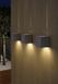 Подсветка LED фасадна IP65 AL-291/2х3W COB BK