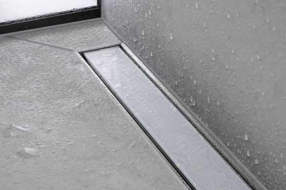 Наружная часть слива HANSGROHE RAINDRAIN MATCH / 800мм / для душа / нержавеющая сталь (56038800)