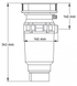 Подрібнювач для кухонної мийки MCALPINE WDU-1ASEU