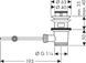 Донний клапан для раковини HANSGROHE / хром (94139000)