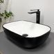 Раковина VBI RAVENNA 33.5х46 BLACK WHITE GLOSSY (VBI-011226)