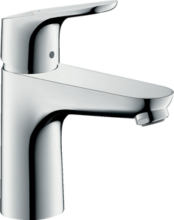 Змішувач hansgrohe Focus для раковини, 100 LowFlow без зливного гарнітура, хром 31513000