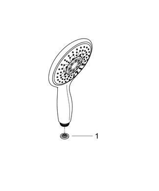 Ручной душ GROHE POWER&SOUL 130 / туристичний (27962000)