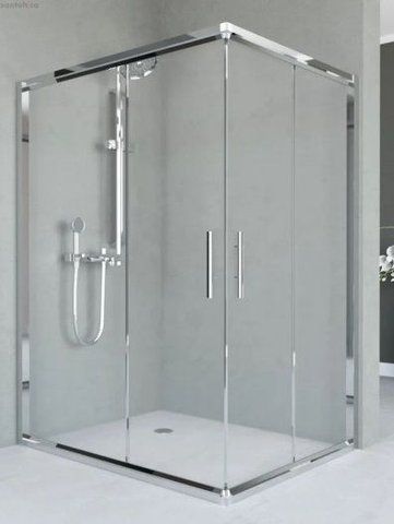 Душова кабіна VERONIS UNIMAR 120х90х190 / профіль хром / скло прозоре (VE-UNIMAR12090)