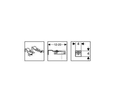 Інсталяція для унитаза GEBERIT Duofix NEW 4в1 з прямокутною клавішею хром глянець (повний комплект)