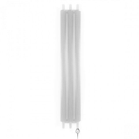 Радіатор TERMA RIBBON VE 1800X290 RAL9016 Підключення нижнє праве