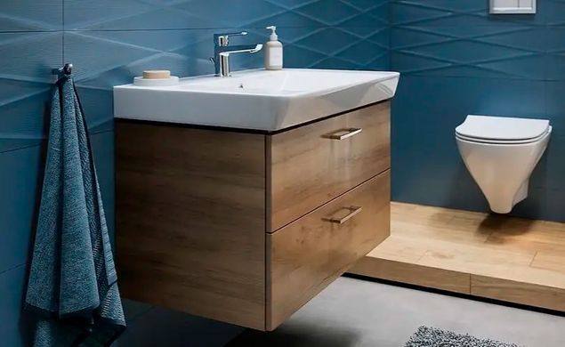 Підвісний унітаз CERSANIT MILLE CLEAN ON / сидіння SOFT CLOSE SLIM (S701-453)