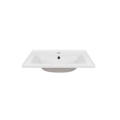Раковина QTAP ALBATROSS E49 50х60 / донний клапан (QT01119060E49W)