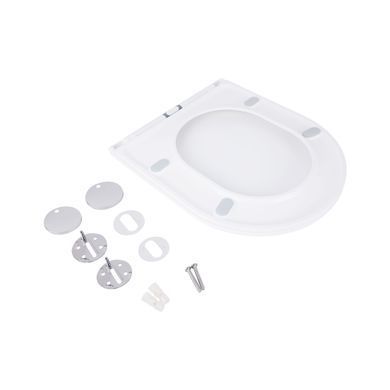 Сидения для унитаза QTAP ROBIN, ARIES / микролифт SLIM (QT99HXU13W)