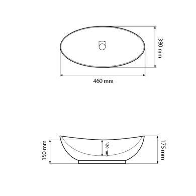 Раковина VBI PARTINA WHITE (VBI-012618)
