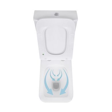 Напольный унитаз QTAP KALAO + сиденье SOFT CLOSE (QT08221213AW)