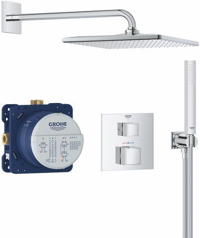 Душевая система GROHE QUICKFIX PRECISION CUBE VITALIO RAIN MONO 310 CUBE (34879000)