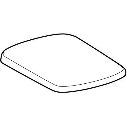 Сидіння для унітазу GEBERIT SELNOVA SQUARE SOFT CLOSE / QUICK - FIX (500.336.01.1)