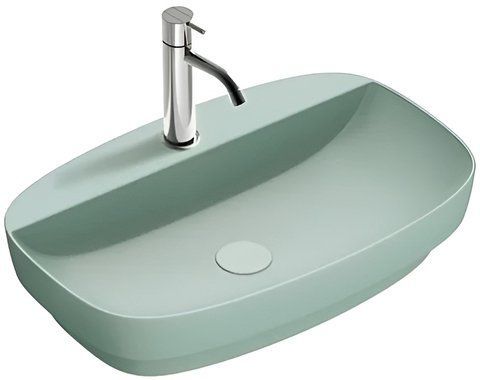 Раковина CATALANO GREEN LUX 42х65 / зелена / матова (165GRLXNVS)