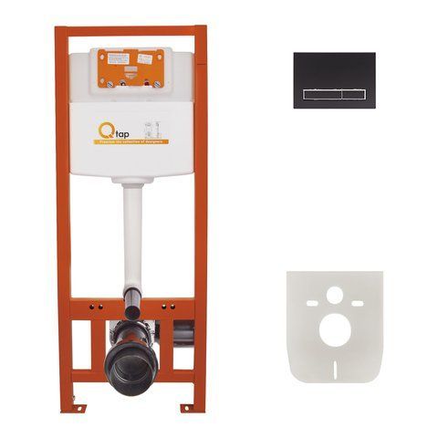 Комплект 4в1: Инсталляция для унитаза QTAP NEST ST (QT0133M425M08V1091MB)