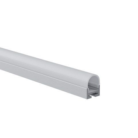 LED профіль накладний з розсіювачем PC KLOODI KLP2027R_2, 2м (KLP2027R_2)