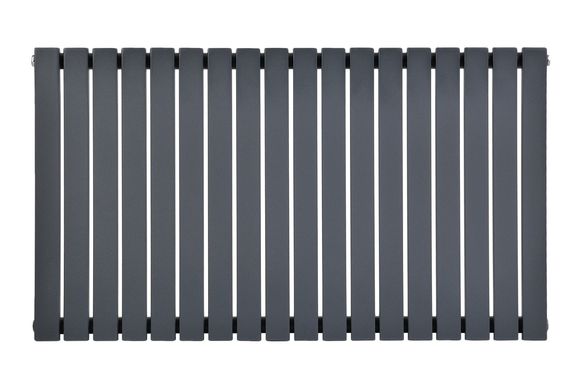 Горизонтальний дизайнерський радіатор опалення ARTTIDESIGN Terni G 18/1062 сірий матовий