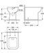 Напольный унитаз GROHE BAU EDGE (39810000)