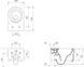 Подвесной унитаз CERSANIT B252 INVERTO STREAM ON + сиденье SLIM SOFT CLOSE (B252)