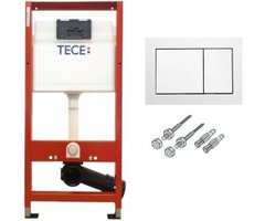 Инсталляционная система TECEbase 3 в 1 для подвесного унитаза h1120 мм с кнопкой слива белая (9400000)