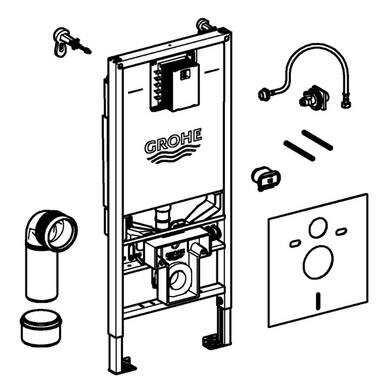 Інсталяція для унітазу GROHE RAPID SLX (39596000)