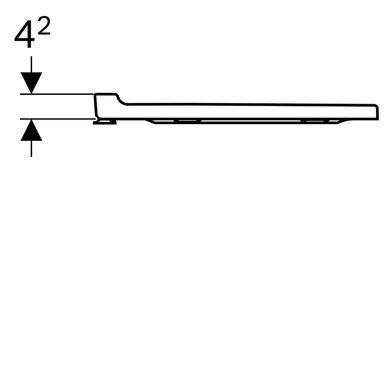 Сидіння для унітазу GEBERIT XENO2 SOFT CLOSE (500.537.01.1)