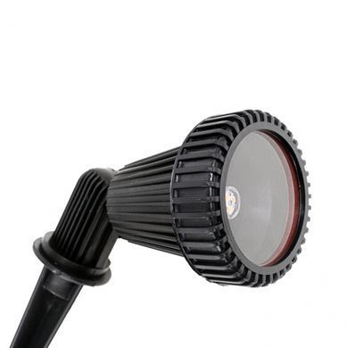Грунтовий світильник GU5.3 IP65 BK (AS-13)
