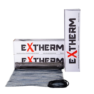 Нагрівальний мат двожильний EXTHERM ET ECO 180 - 0,75м² / 135Вт