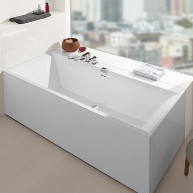 Ванна кварилова Villeroy & Boch Squaro Edge 12, 170х75 (UBQ170SQE2DV-01), 1700, 170x75, 165, 750, 450