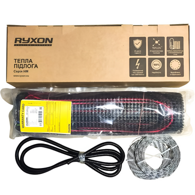 Нагревательный двужильный мат RYXON HM - 200 - 3м / 1.5м² / 300Вт (523-15599)