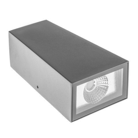 Подсветка LED фасадна IP65 AL-222/2х3W NW COB BK