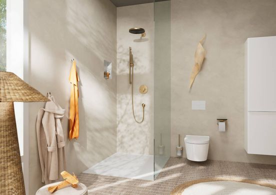 Ручний душ HANSGROHE PULSIFY S ECOSMART / бронза (24125140)