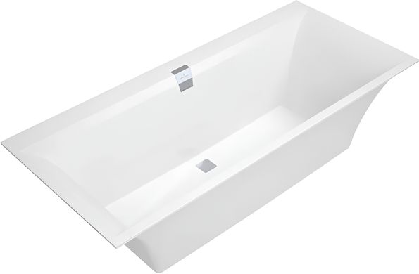 Квариловая ванна Villeroy&Boch Squaro Edge 12 170х75 (UBQ170SQE2DV-01), 1700, 170x75, 165, 750, 450