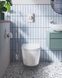 Комплект 5в1: Инсталляция для унитаза GROHE SOLIDO COMPACT + подвесной унитаз GROHE START ROUND CERAMIC / сиденье SOFT CLOSE + клавиша смыва GROHE SAIL (103843SH00)