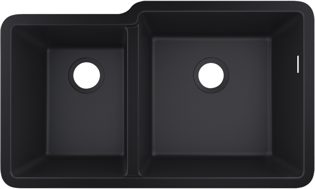 Мийка для кухні HANSGROHE S51 S510-U760 / чорний / графіт (43436170)