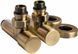 Кран угловой для полотенцесушителей RAFTEC 1/2"х1/2" удлиненный / бронза 2шт. (25-530430-4012)