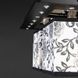 Люстра потолочная с подсветкой смарт LED E14 40W BK (BKL-624C/4)