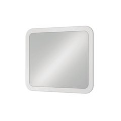 Зеркало MIRATER Сакраменто 80х80х16 Белое (5552)