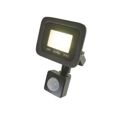 Светодиодный прожектор с датчиком движения HL-19P/10W NW IP65