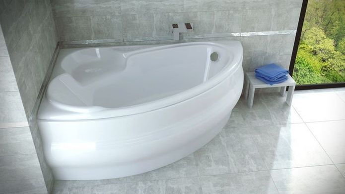 Ванна акриловая BESCO WENUS 170х110 L + ножки + панель (А0051012)