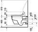 Підвісний унітаз DURAVIT DARLING NEW (2544090000)