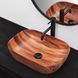 Раковина REA BELINDA WOOD MATT 33х46.5 / дерево (REA-U5051)