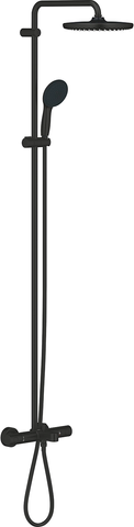 Душевая система GROHE TEMPESTA SYSTEM 250 / черная / термостат (266722431)