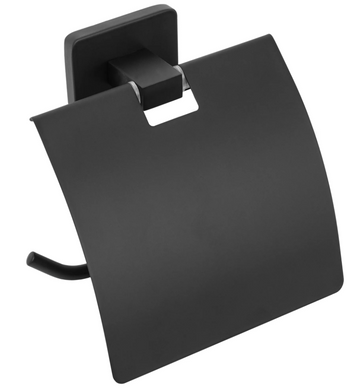 Тримач для туалетного паперу REA OSTE 05 BLACK чорний