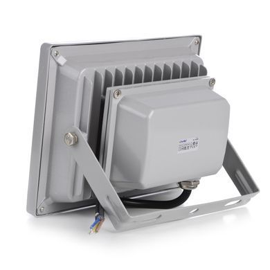 Прожектор вуличний LED вологозахищений IP65 HL-15/20W NW COB сірий