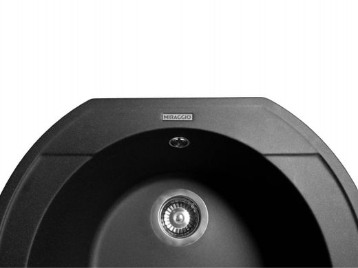 Кухонна мийка Miraggio Tuluza (BLACK) 0000045, Черный