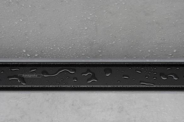 Зовнішня частина зливу HANSGROHE RAINDRAIN MATCH / 700мм / для душу / чорний / матовий (56037670)