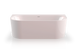 Ванна акрилова окрема KNIEF FRESH WALL180x80 + щілинний перелив (0100231 / 010009106S)